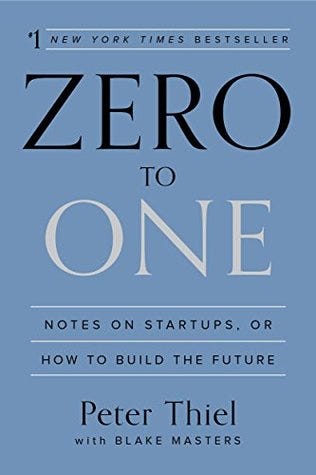 Key lessons from Zero to One by Peter Thiel