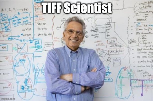 Cartoon representation of a TIFF expert