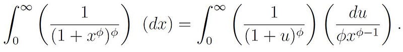 Reformulated Integral