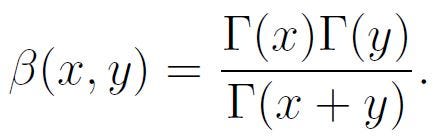 Beta Function Evaluation