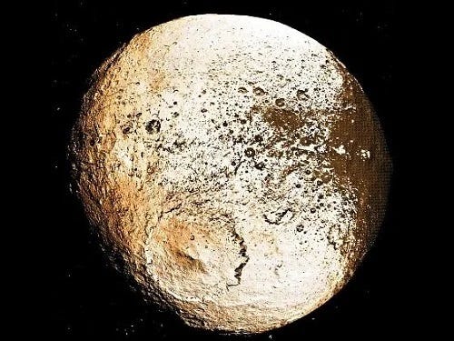 Saturn's Moon Iapetus