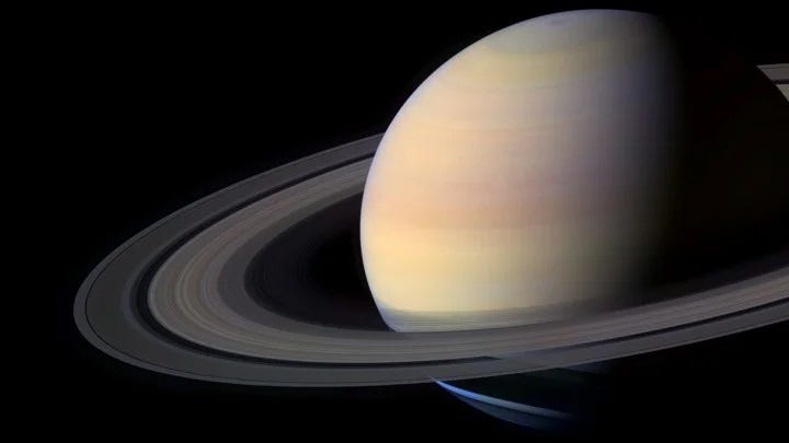 Saturn with Its Rings