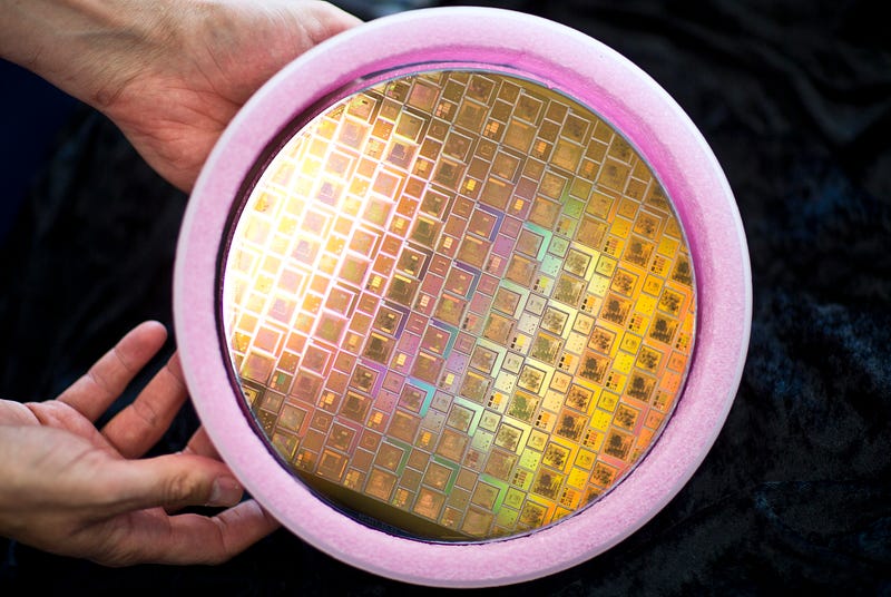 Silicon wafer designed for space missions