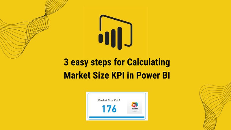 Step-by-step guide to create a KPI card in Power BI