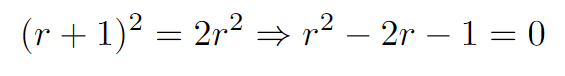 Steps for solving the quadratic equation