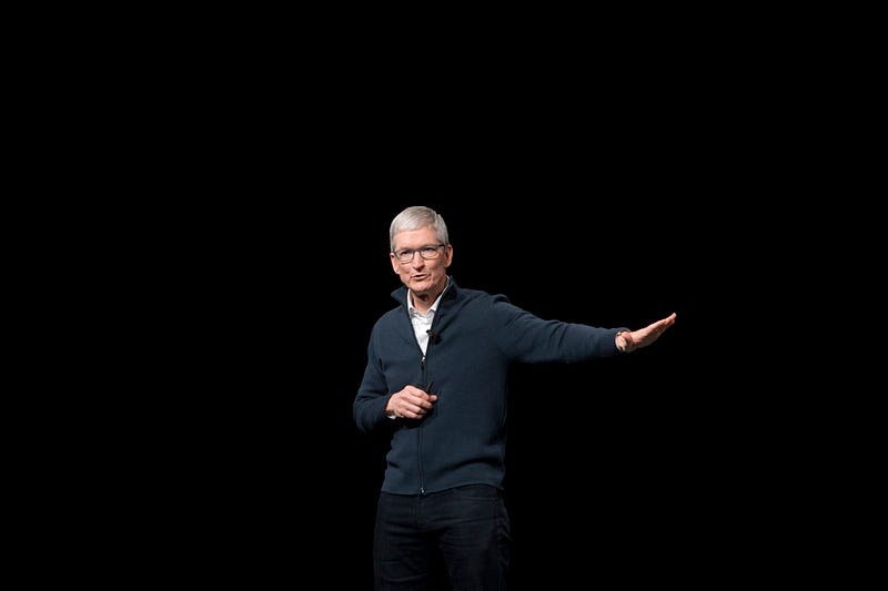 Tim Cook addressing privacy concerns in technology