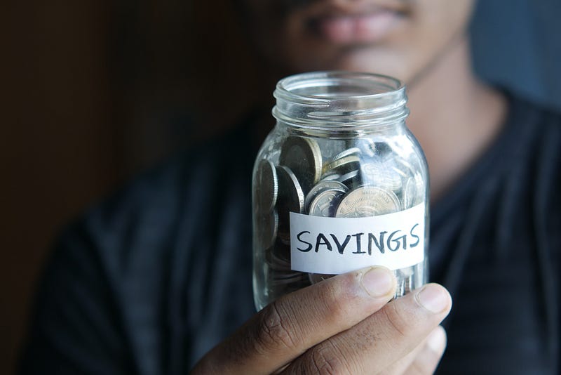 Saving a percentage of your income can build financial security.