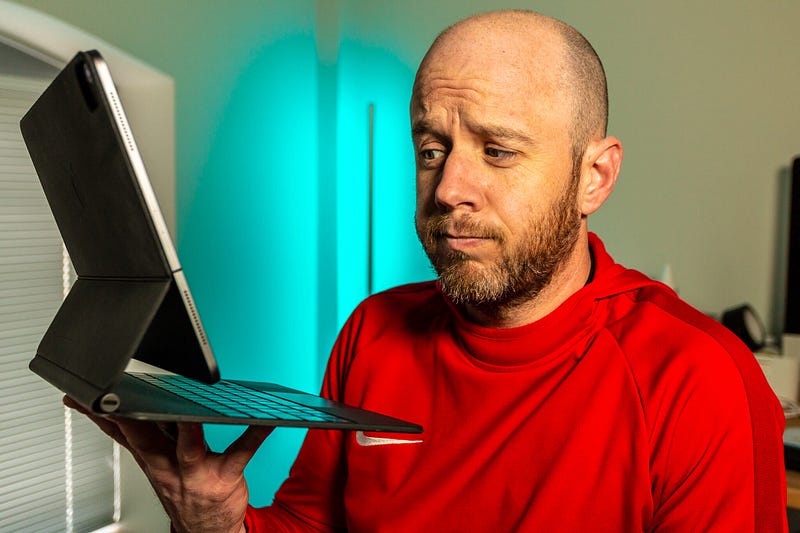 A sleek iPad design showcasing innovation