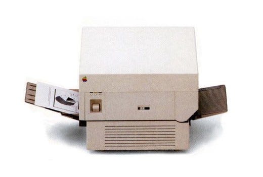 Apple LaserWriter printer