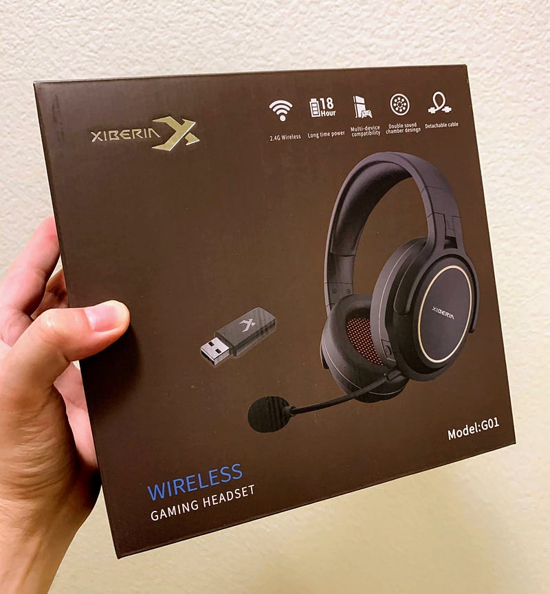 Xiberia G01 Wireless Gaming Headset