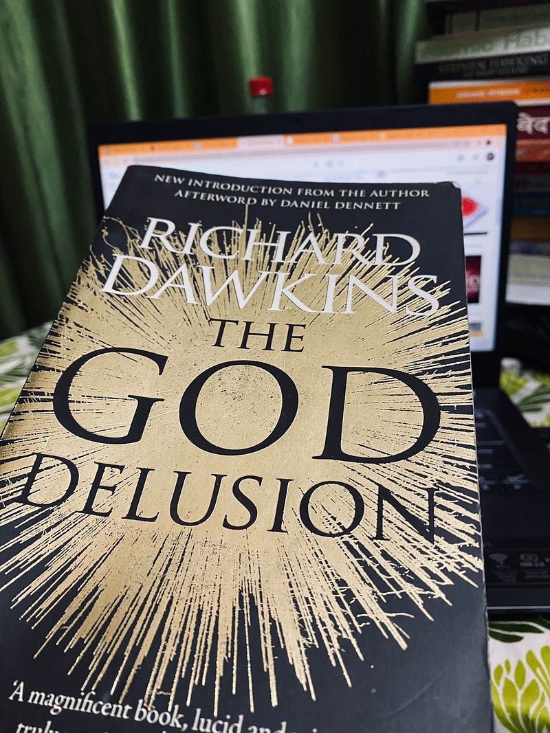 Cover of 'The God Delusion' by Richard Dawkins