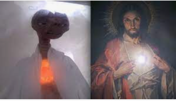 Sacred Heart Imagery in Popular Culture