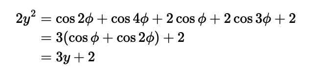 Derived Expression for Trigonometric Values