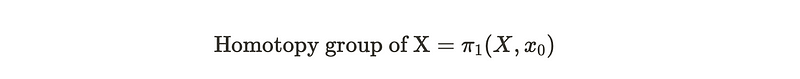 Mathematical notation for homotopy groups