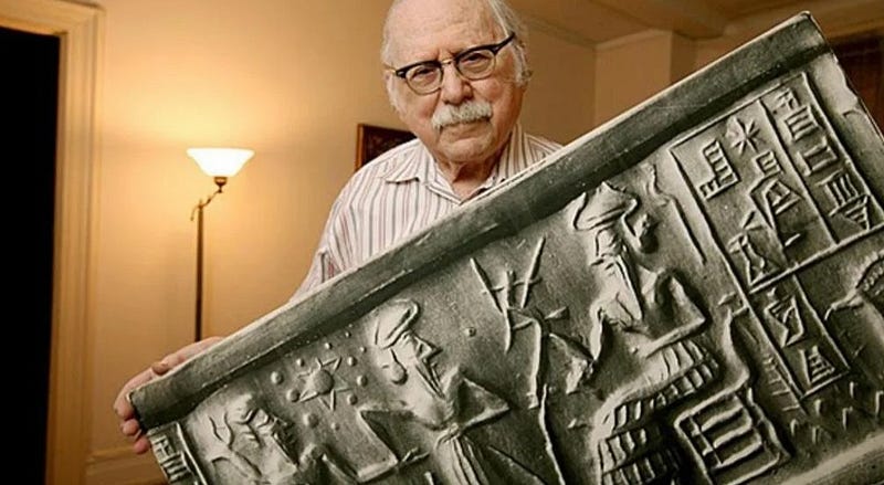 Zecharia Sitchin and his theories on ancient aliens