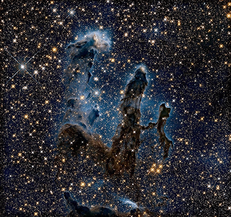 Another perspective of the Pillars of Creation