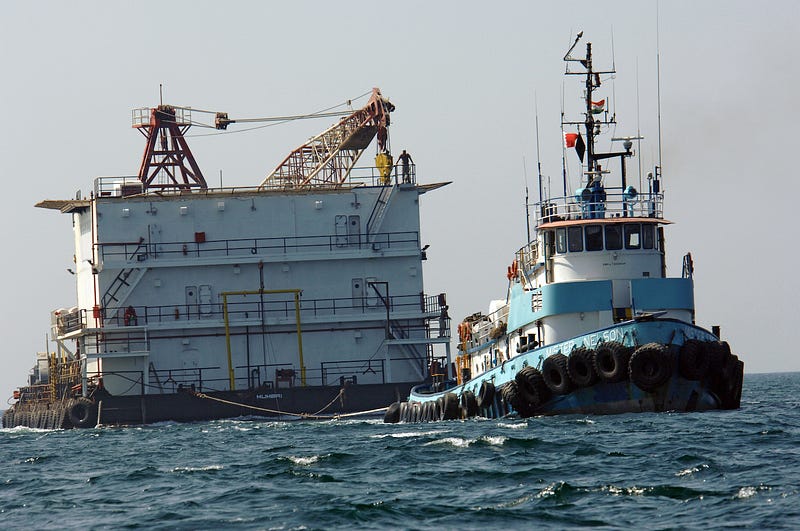 ThorCon nuclear plant being transported to its site