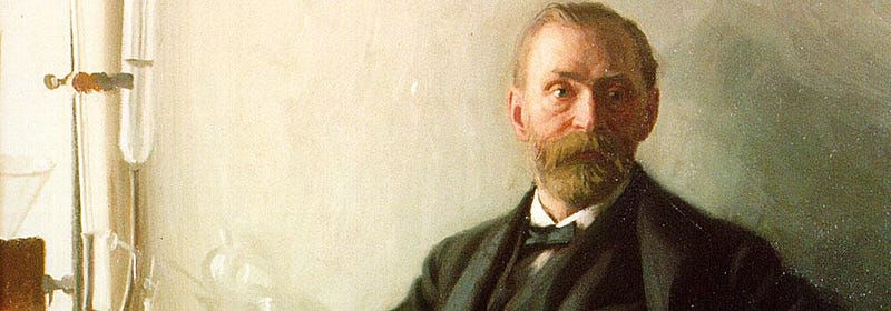 Alfred Nobel, founder of the Nobel Prize