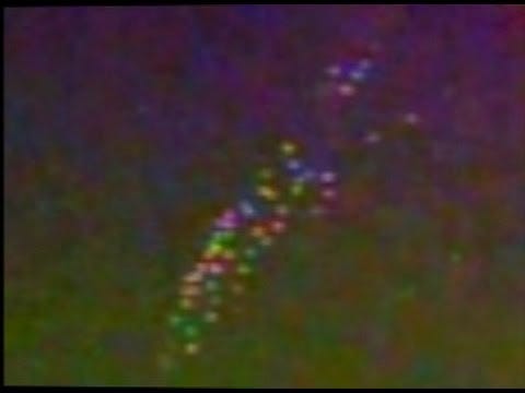 UFO fleet captured by ISS cameras