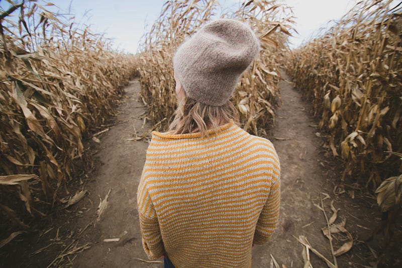 Writer contemplating their journey on Medium