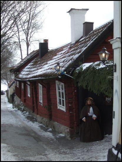 Main street of Sigtuna