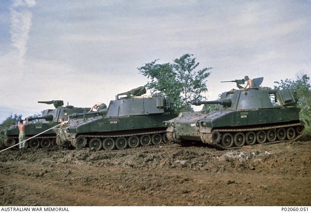 M108s in Australia