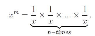 Clarifying exponent relationships