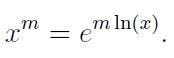 Mathematicians' definition of exponents