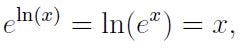 Exponential and logarithmic inverses