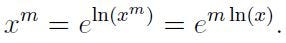 Applying the logarithmic rules